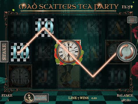 Игровой автомат Mad Scatters Tea Party  играть бесплатно
